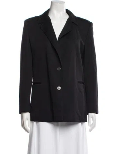 Pre-owned Fendi Vintage 1990's Blazer In Black