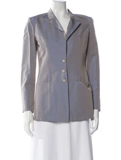 Pre-owned Fendi Vintage 1990's Blazer In Purple