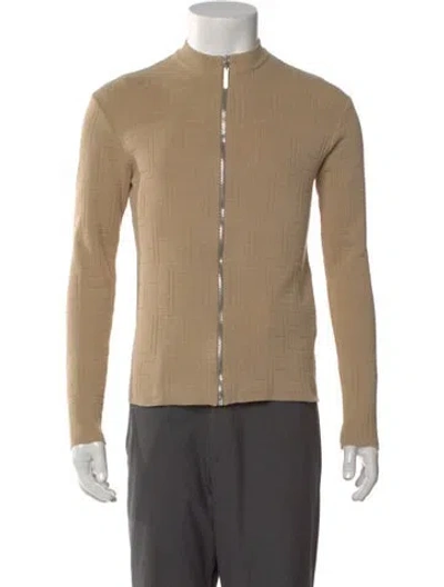 Pre-owned Fendi Vintage 1990's Cardigan In Neutral