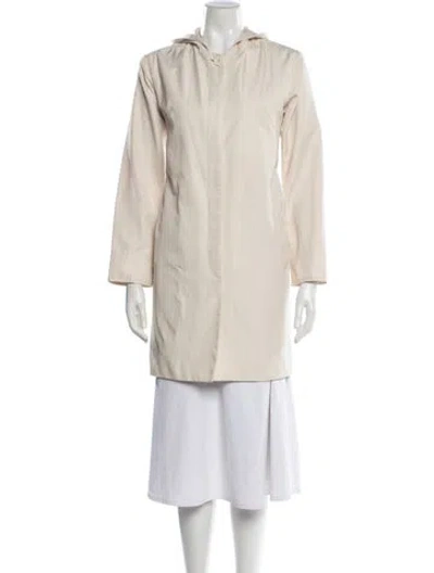 Pre-owned Fendi Vintage 1990's Coat In Neutral