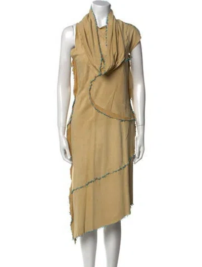 Pre-owned Fendi Vintage 1990's Dress Set In Neutral