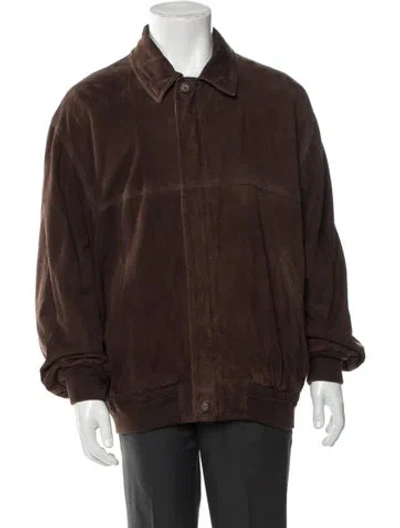 Pre-owned Fendi Vintage 1990's Jacket In Brown