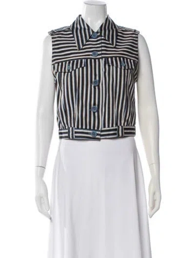 Pre-owned Fendi Vintage 1990's Jacket In White