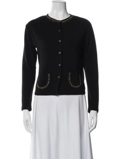 Pre-owned Fendi Vintage 1990's Sweater In Black