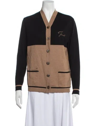 Pre-owned Fendi Vintage 1990's Sweater In Blue