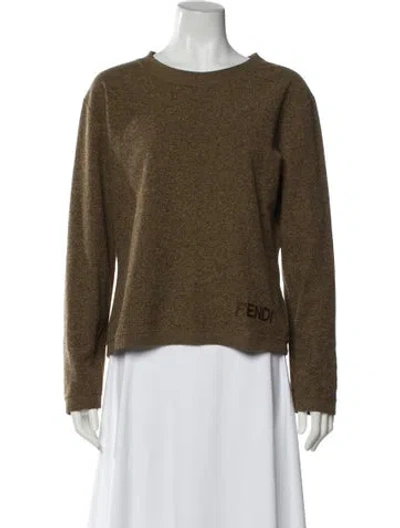 Pre-owned Fendi Vintage 1990's Sweater In Brown