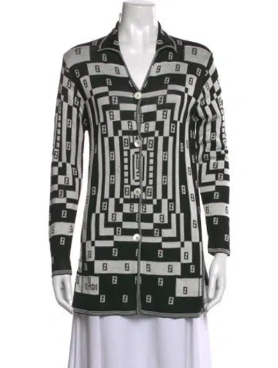 Pre-owned Fendi Vintage 1990's Sweater In Multi