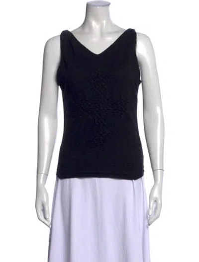 Pre-owned Fendi Vintage 1990's Top In Black