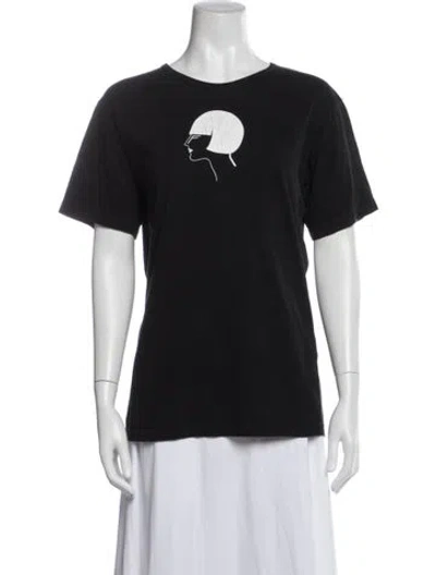 Pre-owned Fendi Vintage 1990's T-shirt In Black
