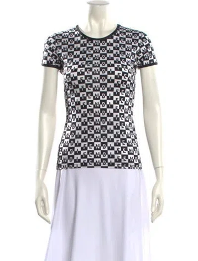 Pre-owned Fendi Vintage 1990's T-shirt In Multi