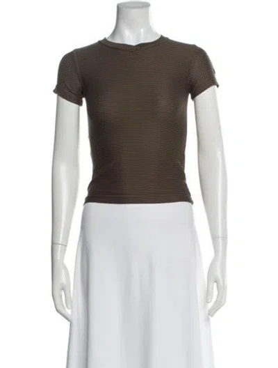 Pre-owned Fendi Vintage 1990's T-shirt W/ Tags In Brown