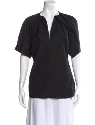 Pre-owned Fendi Vintage 2000's Blouse In Black