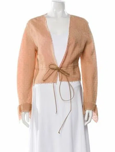 Pre-owned Fendi Vintage 2000 Jacket In Pink