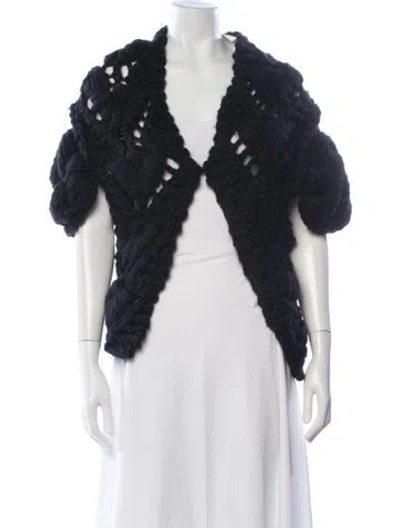 Pre-owned Fendi Vintage 2000's Sweater In Black