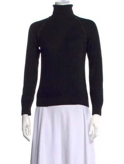 Pre-owned Fendi Vintage 2000's Sweater In Black