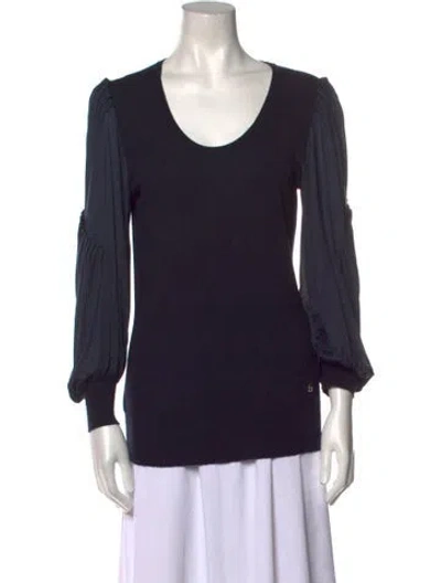 Pre-owned Fendi Vintage 2000's Sweater In Blue