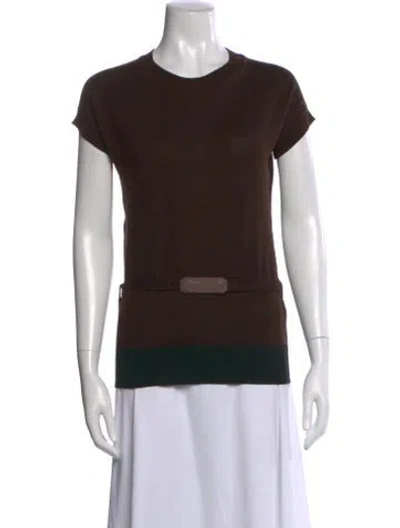 Pre-owned Fendi Vintage 2000's Sweater In Brown