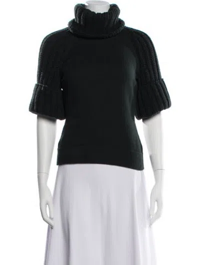 Pre-owned Fendi Vintage 2000's Sweater In Green