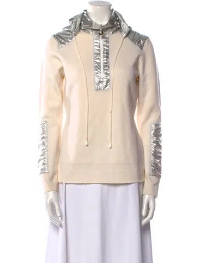 Pre-owned Fendi Vintage 2000's Sweater In Neutral