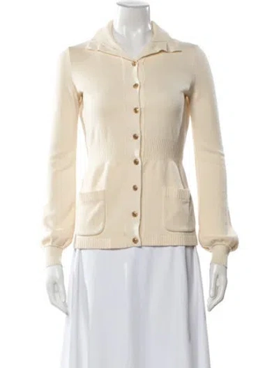 Pre-owned Fendi Vintage 2000's Sweater In Neutral