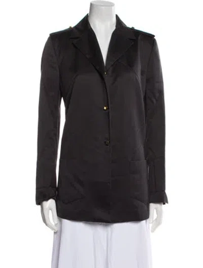 Pre-owned Fendi Vintage 2001 Blazer In Black