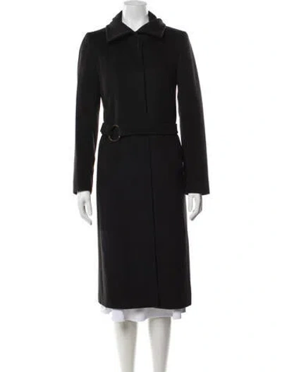 Pre-owned Fendi Vintage 2003 Coat In Black