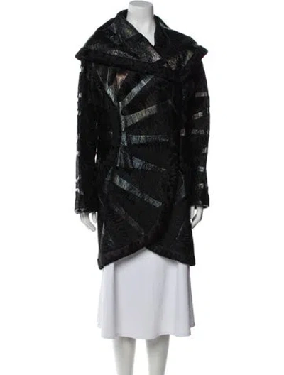 Pre-owned Fendi Vintage 2003 Coat In Multi