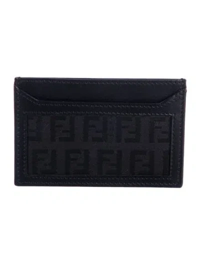 Pre-owned Fendi Vintage 2007 Wallet In Black