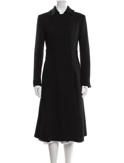 Pre-owned Fendi Vintage 2010's Coat In Black