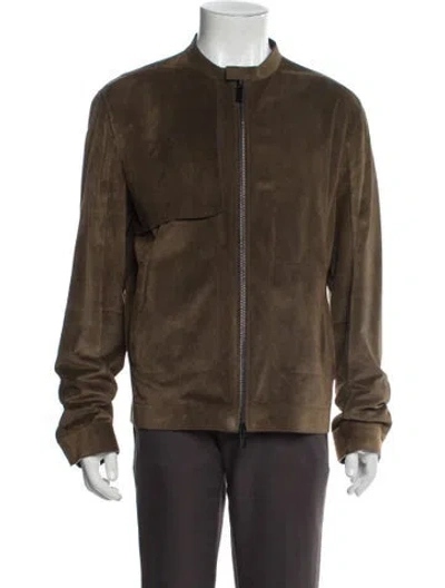 Pre-owned Fendi Vintage 2015 Jacket In Green