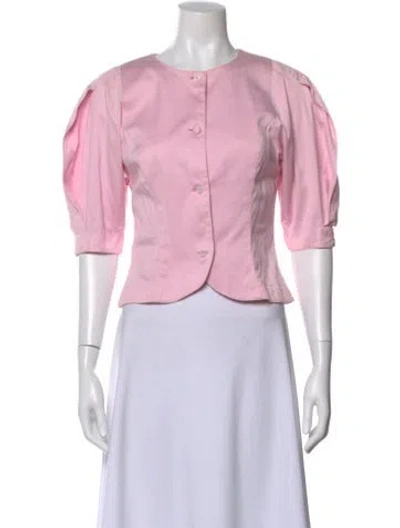 Pre-owned Fendi Vintage 365 Blouse In Pink
