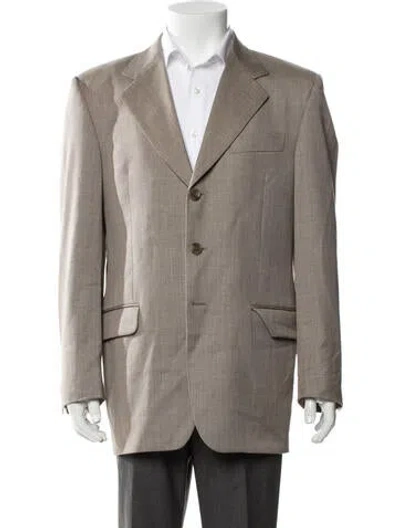 Pre-owned Fendi Vintage Blazer In Neutral