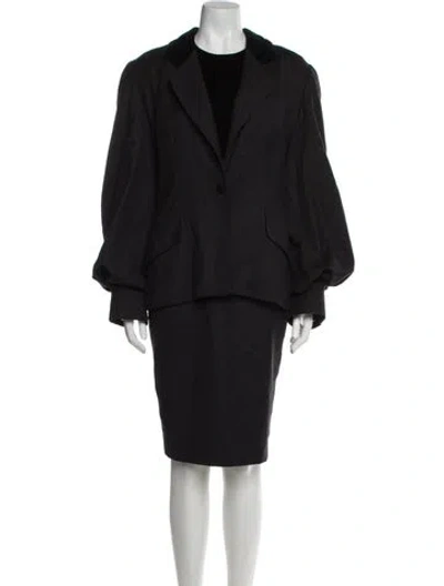 Pre-owned Fendi Vintage Dress Set In Black