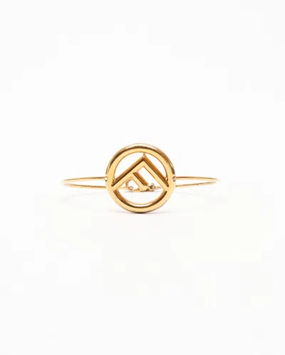 Fendi Vintage F Logo Bangle