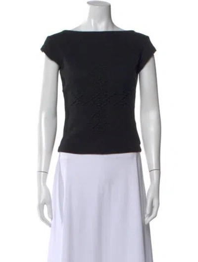 Pre-owned Fendi Vintage Jeans Top In Black