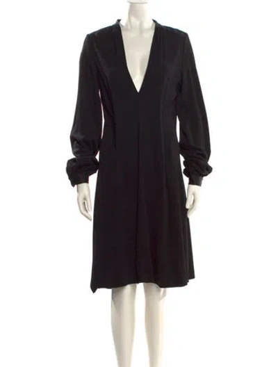 Pre-owned Fendi Vintage Knee-length Dress In Black
