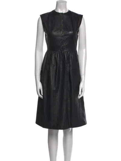 Pre-owned Fendi Vintage Knee-length Dress In Black
