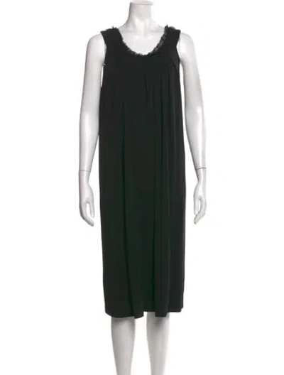 Pre-owned Fendi Vintage Knee-length Dress In Black