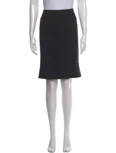 Pre-owned Fendi Vintage Knee-length Skirt In Black