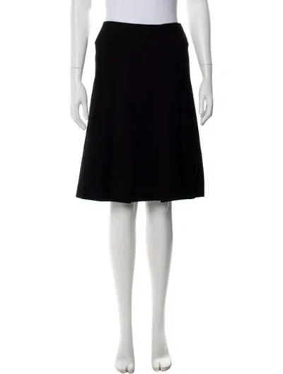 Pre-owned Fendi Vintage Knee-length Skirt In Black