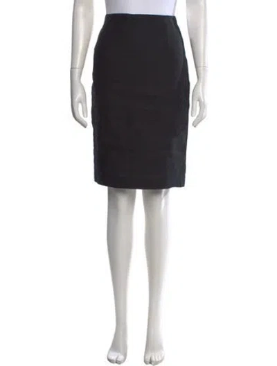 Pre-owned Fendi Vintage Knee-length Skirt In Blue
