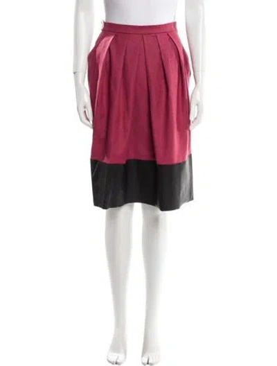 Pre-owned Fendi Vintage Knee-length Skirt In Pink