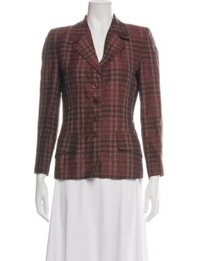 Pre-owned Fendi Vintage Late 1980's - Early 1990's Blazer In Multicolor