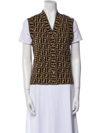 Pre-owned Fendi Vintage Late 1980's - Early 1990's Sweater