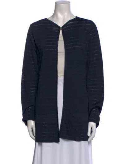 Pre-owned Fendi Vintage Late 1980's - Early 1990's Sweater W/ Tags In Blue