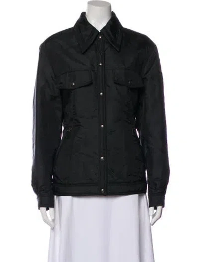 Pre-owned Fendi Vintage Late 1980's - Early 1990's Utility Jacket In Black