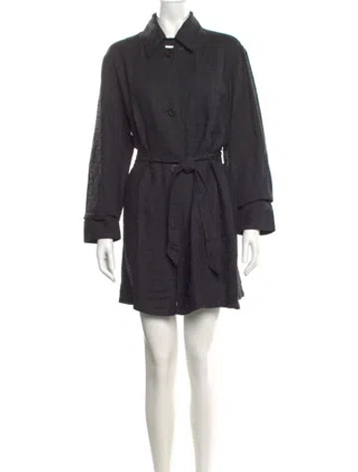 Pre-owned Fendi Vintage Late 1980's - Early 1990's Utility Jacket In Black