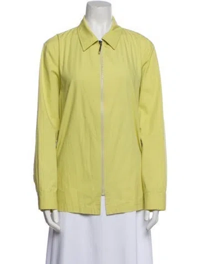 Pre-owned Fendi Vintage Late 1980's - Early 1990's Utility Jacket In Green