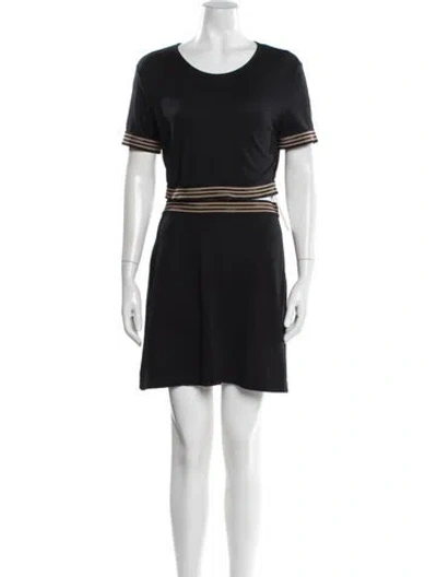 Pre-owned Fendi Vintage Late 1990's - Early 2000's Skirt Set In Black