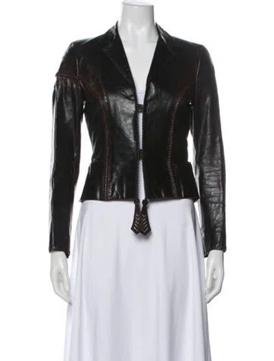 Pre-owned Fendi Vintage Late 2000's - Early 2010's Jacket In Black
